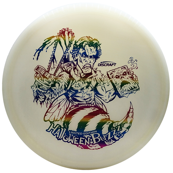 Discraft: Limited Edition 2023 Halloween Z Buzzz Nite Glo - White/Rainbow