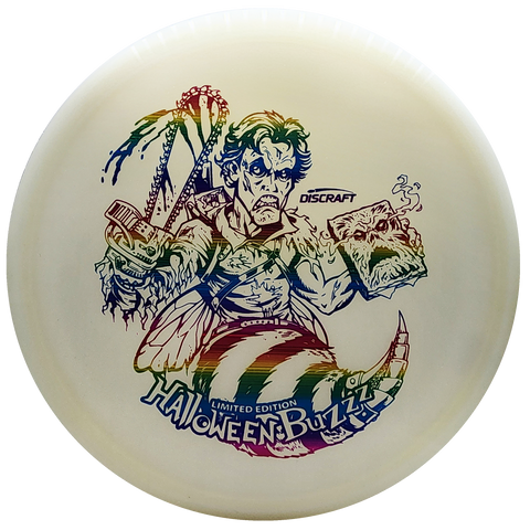 Discraft: Limited Edition 2023 Halloween Z Buzzz Nite Glo - White/Rainbow