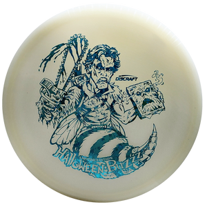 Discraft: Limited Edition 2023 Halloween Z Buzzz Nite Glo - White/Turquoise