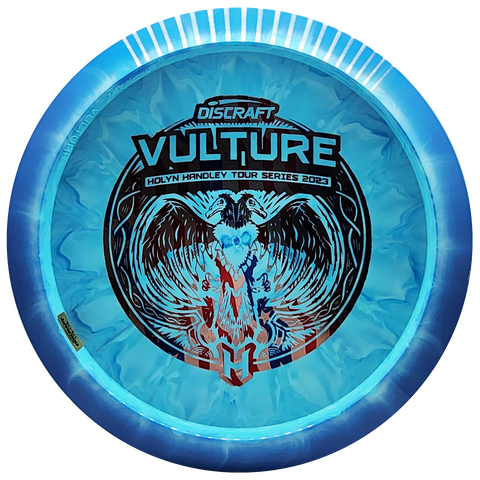 Discraft: 2023 Holyn Handley Tour Series Vulture - Blue/Flag