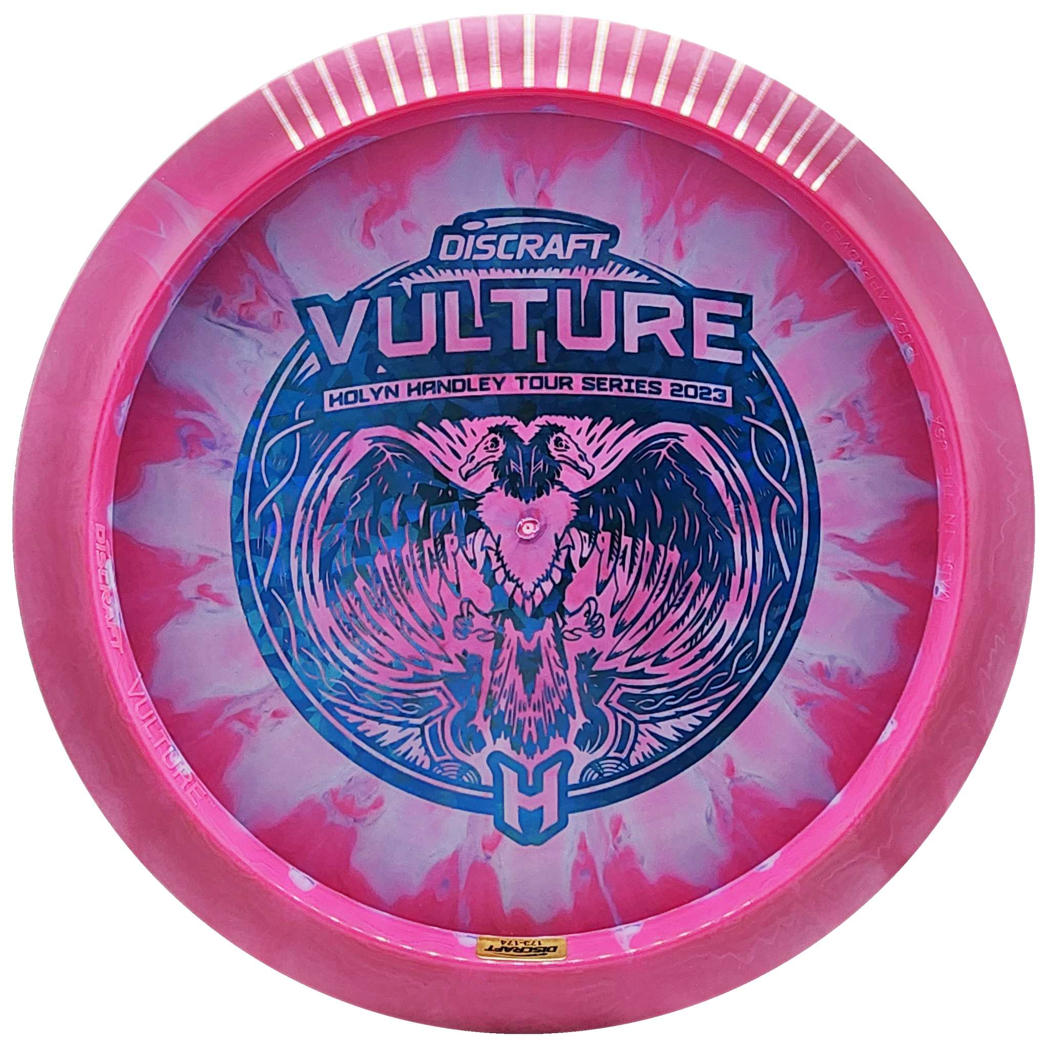 Discraft: 2023 Holyn Handley Tour Series Vulture - Pink/Lavender/Blue