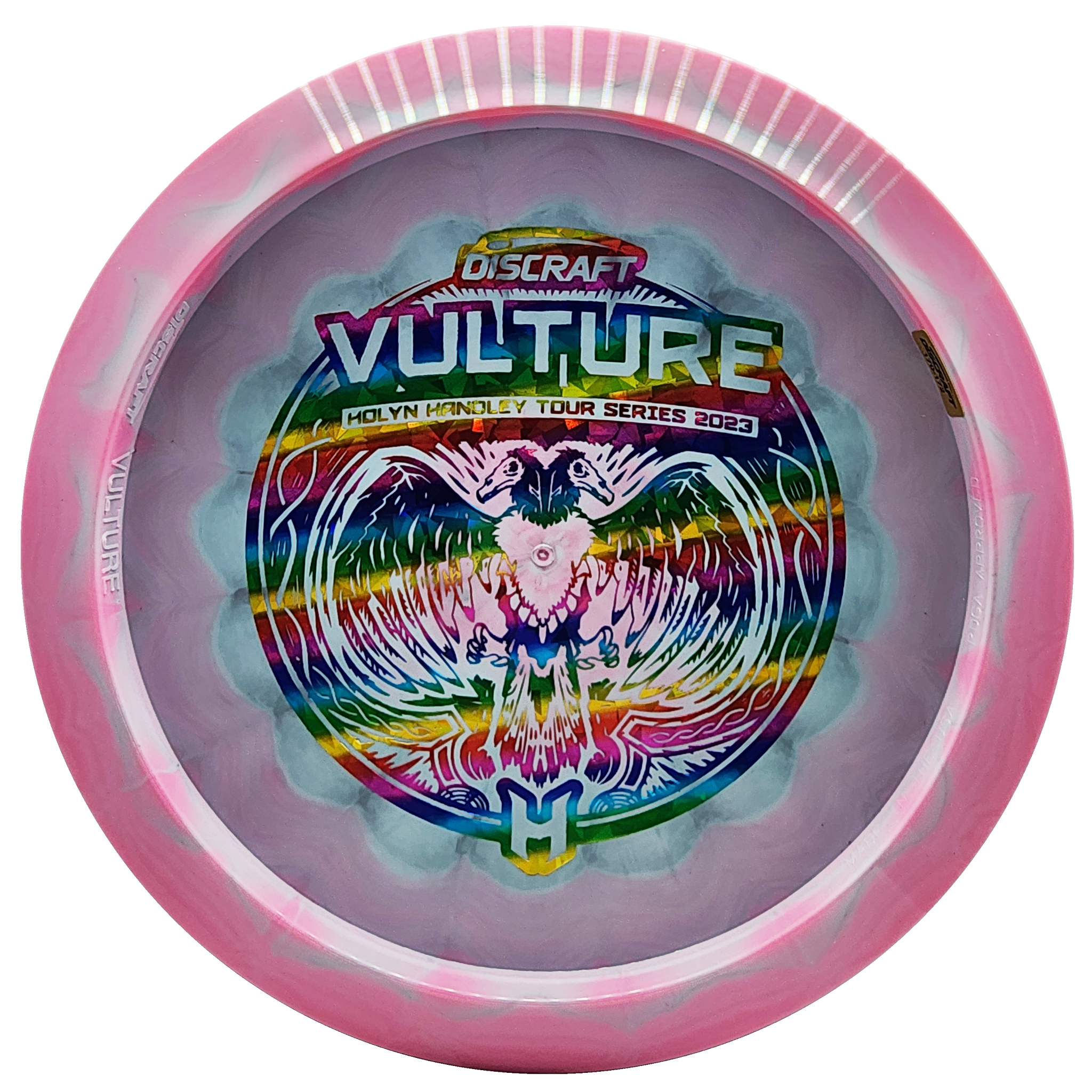 Discraft: Holyn Handley 2023 Tour Series - Vulture - Pink/Light Blue/Rainbow