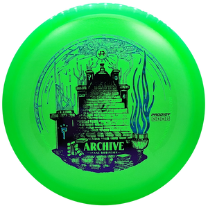 Prodigy: Isaac Robinson Archive Midrange - 400 Plastic - Lime Green/Purple/Light Blue