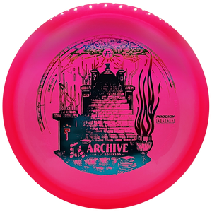 Prodigy: Isaac Robinson Archive Midrange - 400 Plastic - Pink/Teal/Rainbow