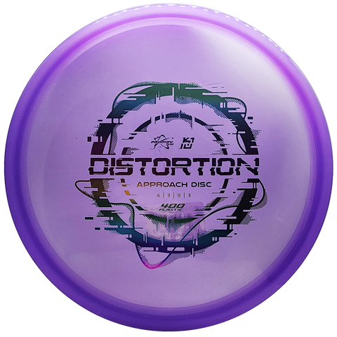 Prodigy: Kevin Jones Distortion Approach Disc - 400 Plastic - Purple/Rainbow