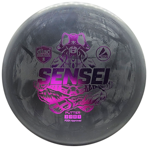 Discmania: Limited Edition Active Base Sensei (Pirate Sensei Stamp) - Black/Purple