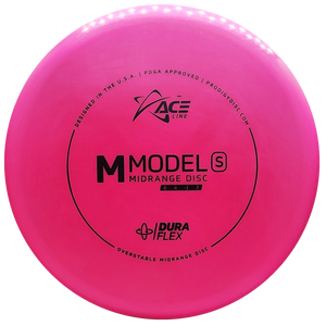 Prodigy: ACE Line M Model S Midrange Disc - DuraFlex Plastic - Pink/Black