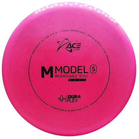 Prodigy: ACE Line M Model S Midrange Disc - DuraFlex Plastic - Pink/Black