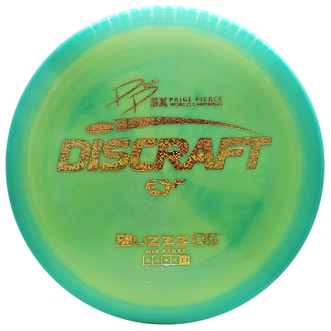 Discraft: Paige Pierce ESP Buzzz OS Signature Series - Green/Gold