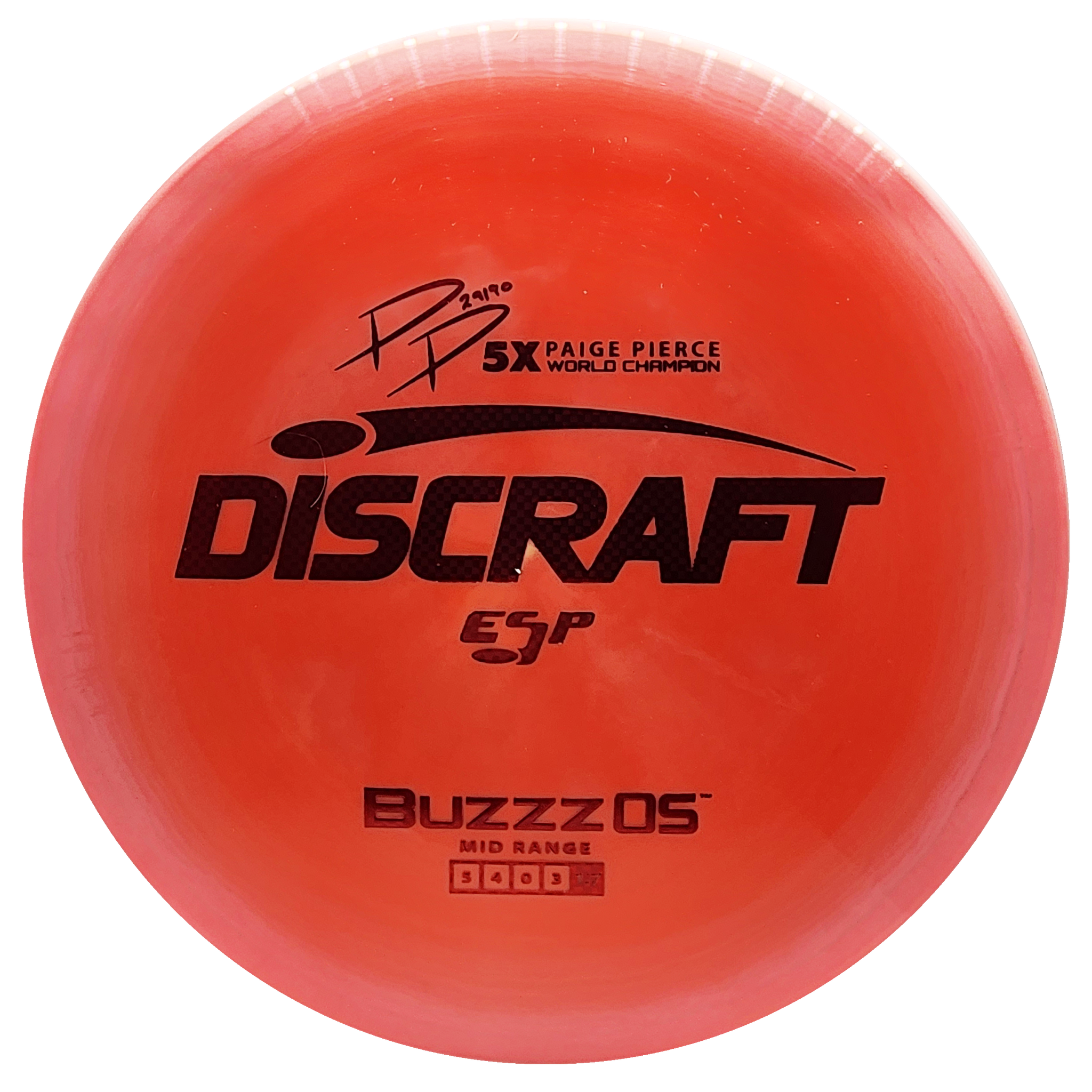 Discraft: Paige Pierce ESP Buzzz OS Signature Series - Pink/Red