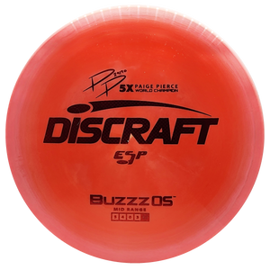 Discraft: Paige Pierce ESP Buzzz OS Signature Series - Pink/Red