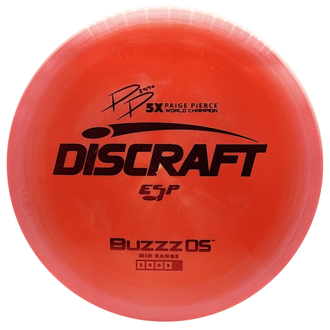 Discraft: Paige Pierce ESP Buzzz OS Signature Series - Pink/Red