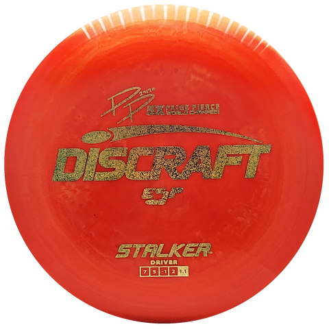 Discraft: Paige Pierce ESP Stalker Signature Series - Dark Orange/Silver