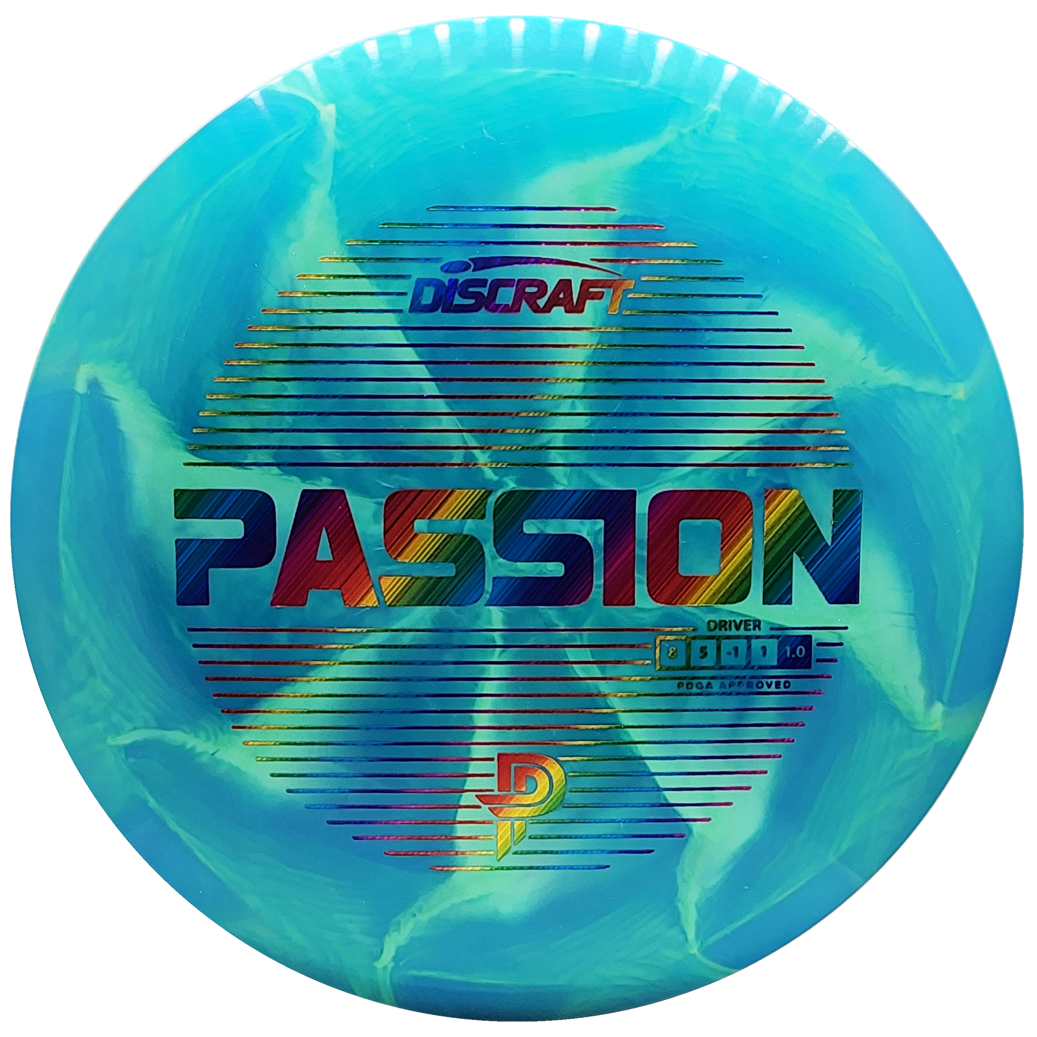 Discraft: Paige Pierce Passion - Blue/Green/Rainbow