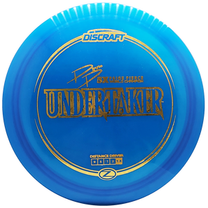 Discraft: Paige Pierce Z Line Undertaker Signature Series - Blue/Gold