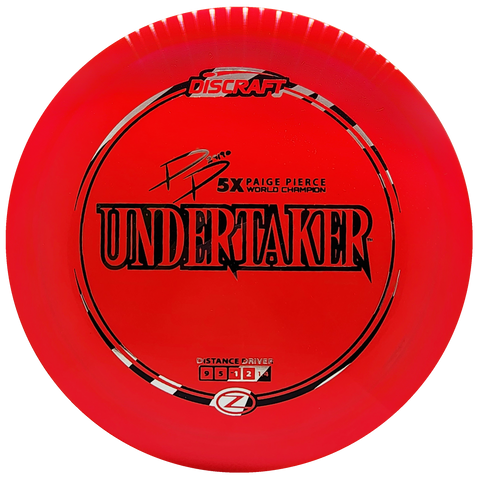 Discraft: Paige Pierce Z Line Undertaker Signature Series - Hot Pink/Black/Silver