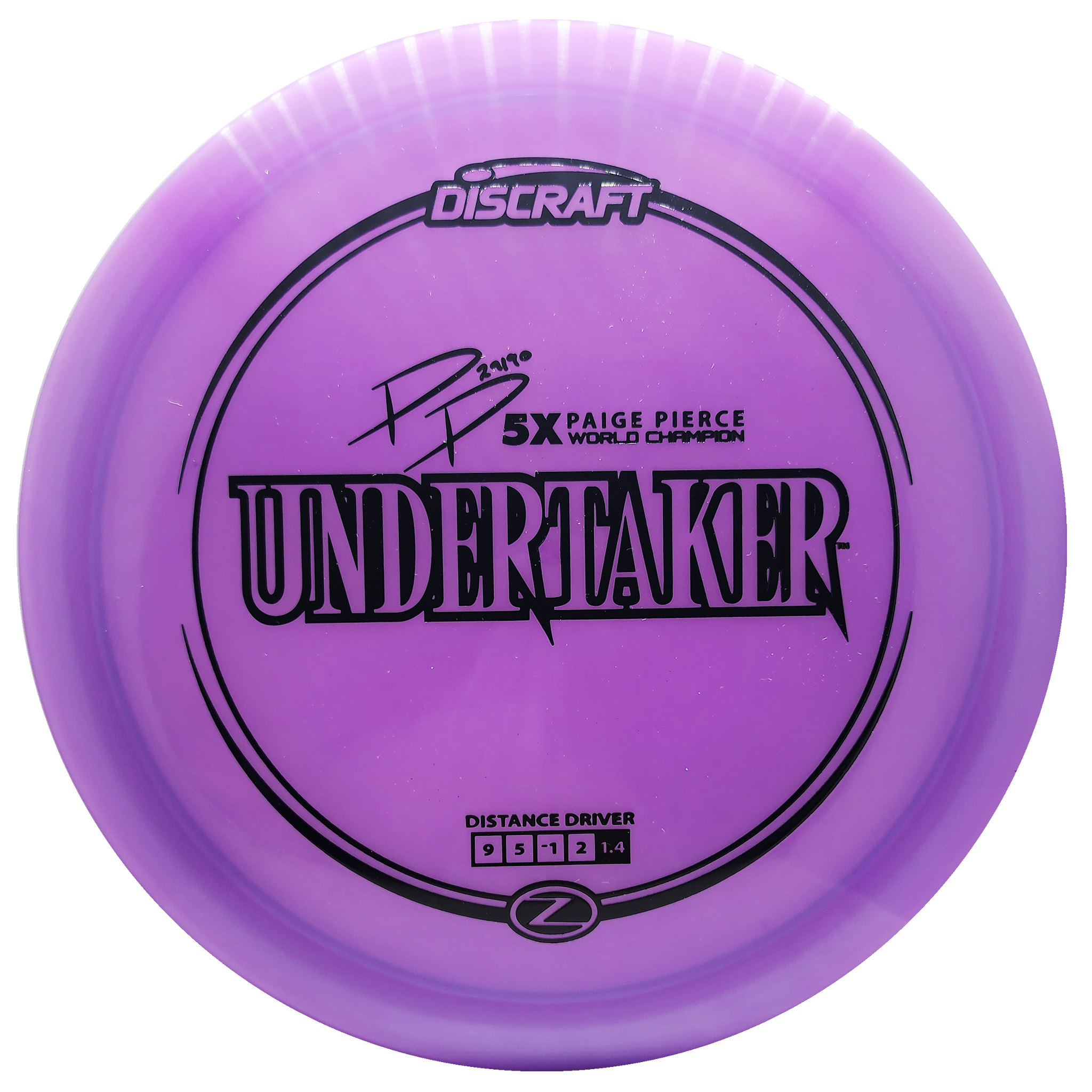 Discraft: Paige Pierce Z Line Undertaker Signature Series - Purple/Black