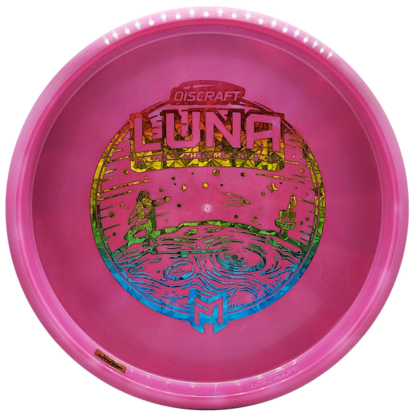 Discraft: Paul McBeth 2023 Tour Series - Luna - Magenta/Rainbow