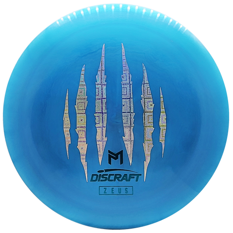 Discraft: Paul McBeth 6X Claw ESP Zeus - Blue/Silver/Turquoise