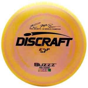 Discraft: Paul McBeth 6x ESP Buzzz Signature Series - Orange/Pink/Rainbow