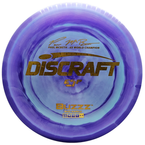 Discraft: Paul McBeth 6x ESP Buzzz Signature Series - Purple/Blue/Gold