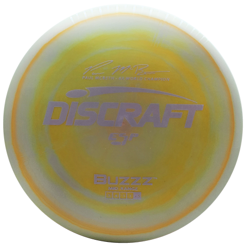 Discraft: Paul McBeth 6x ESP Buzzz Signature Series - Yellow/White