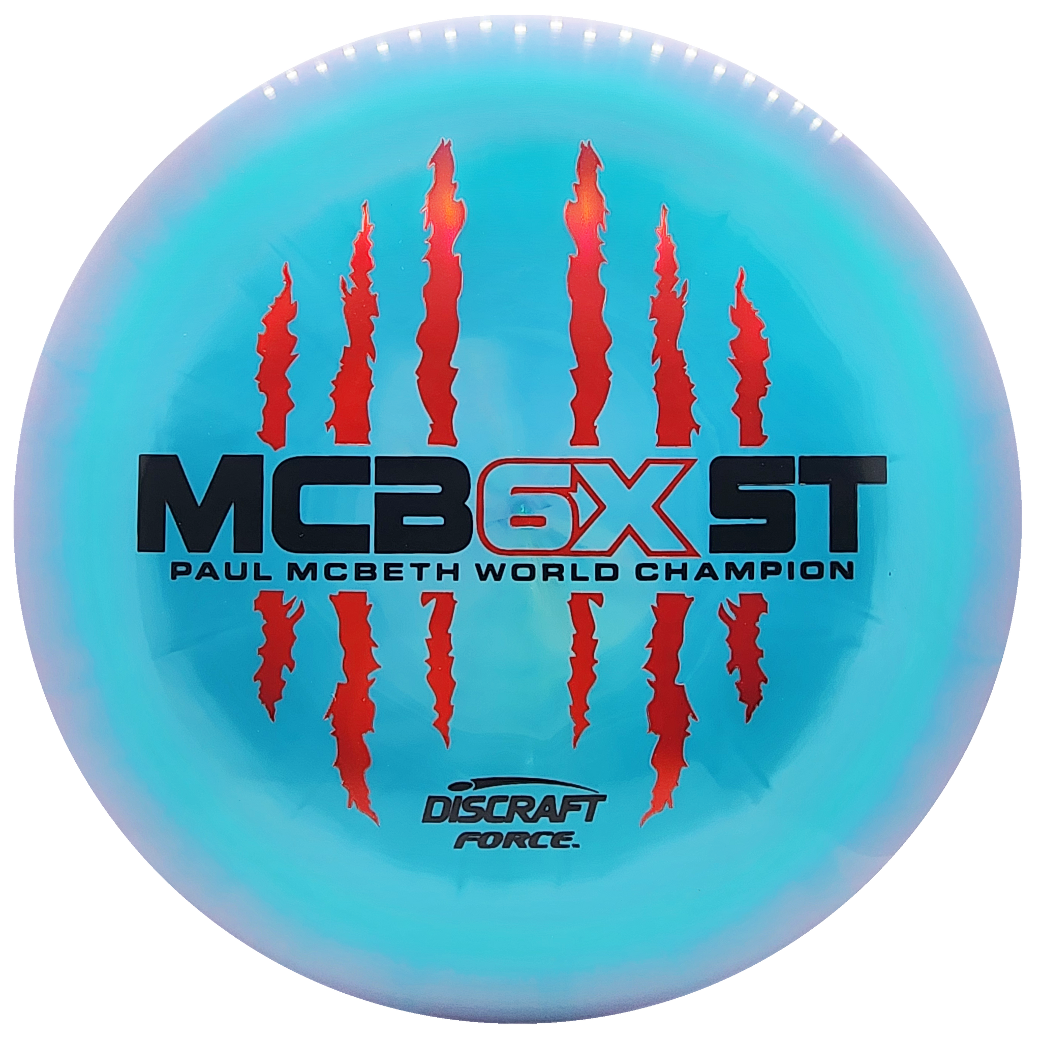 Discraft: Paul McBeth 6X McBeast ESP Force - Teal/Purple/Red/Black