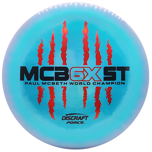 Discraft: Paul McBeth 6X McBeast ESP Force - Teal/Purple/Red/Black