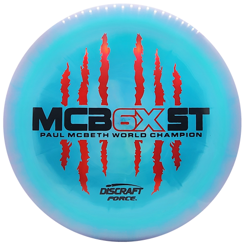 Discraft: Paul McBeth 6X McBeast ESP Force - Teal/Purple/Red/Black