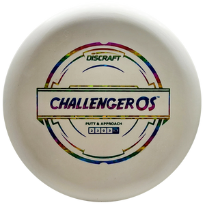 Discraft: Putter Line Challenger OS - White/Rainbow