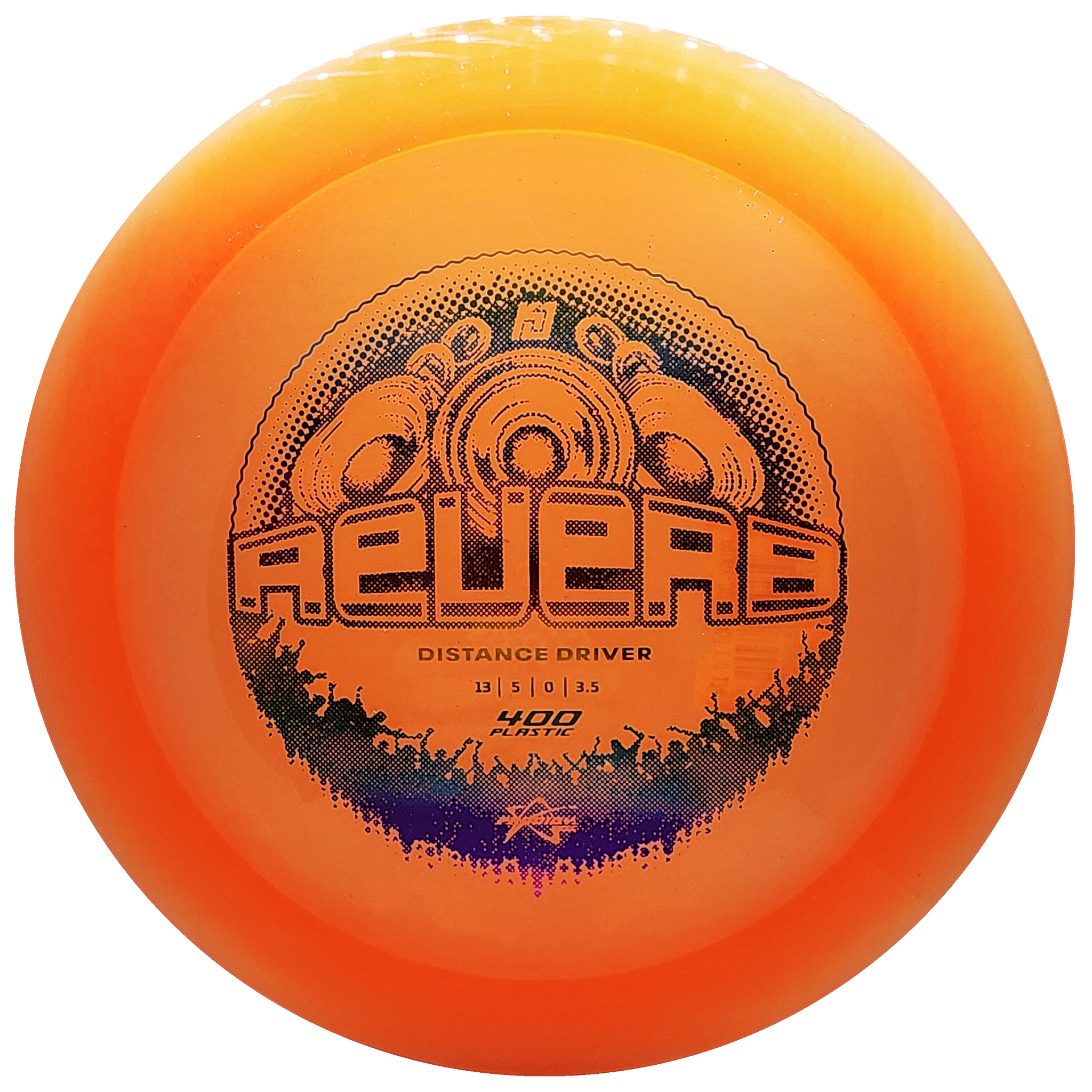 Prodigy: Reverb Distance Driver - 400 Plastic - Orange/Rainbow