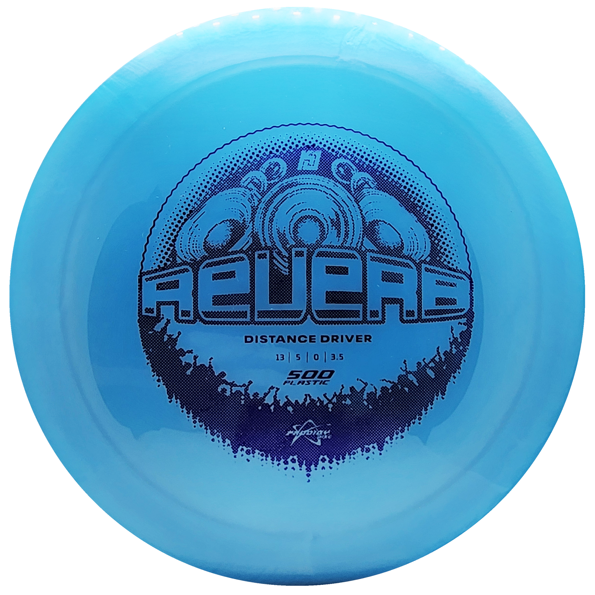 Prodigy: Reverb Distance Driver - 500 Plastic - Blue/Purple