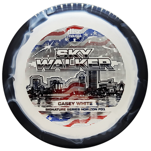 Discmania: Sky Walker - Casey White Signature Series Horizon S-Line FD1 - White/Black/Flag