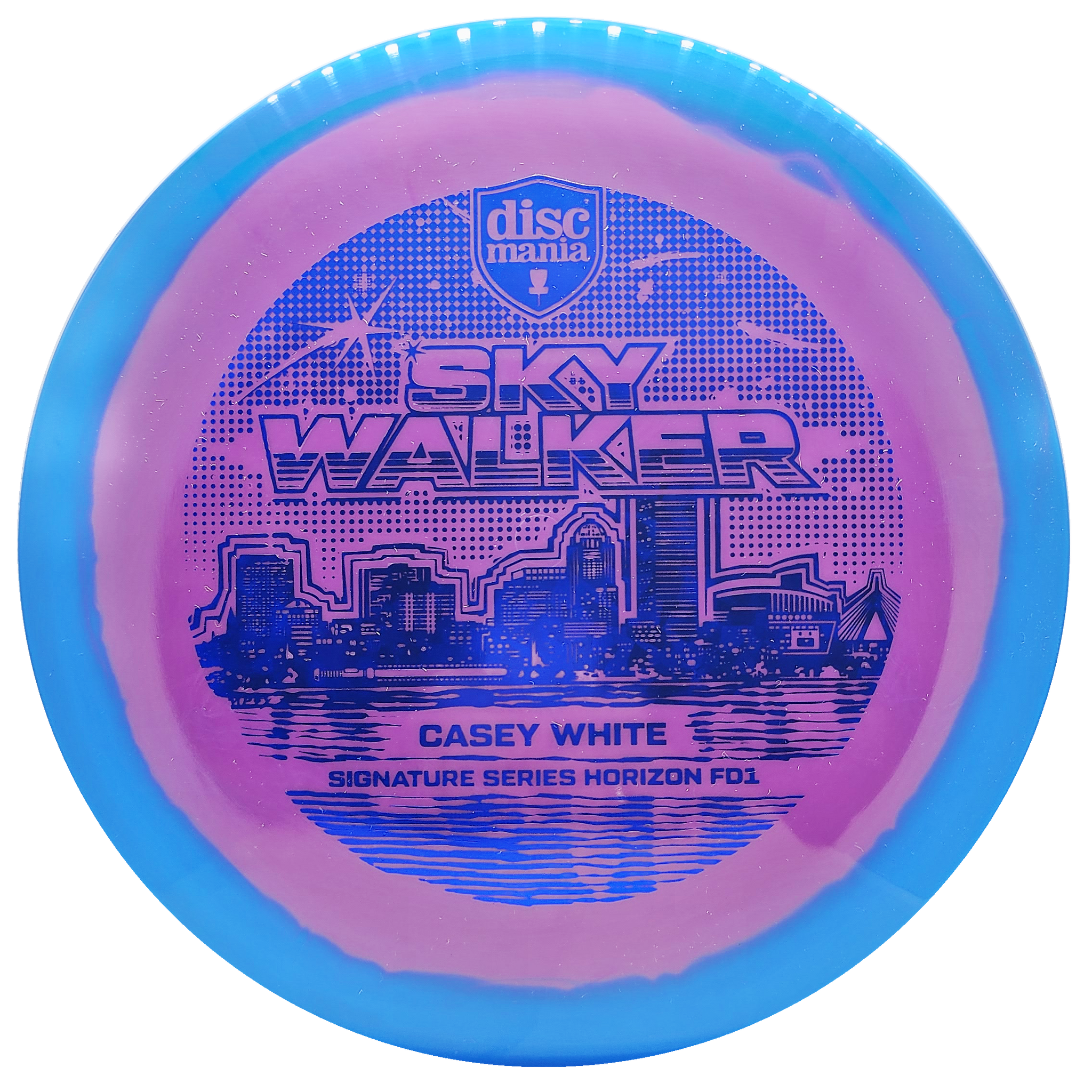 Discmania: Sky Walker - Casey White Signature Series Horizon S-Line FD1 - Purple/Blue/Dark Blue