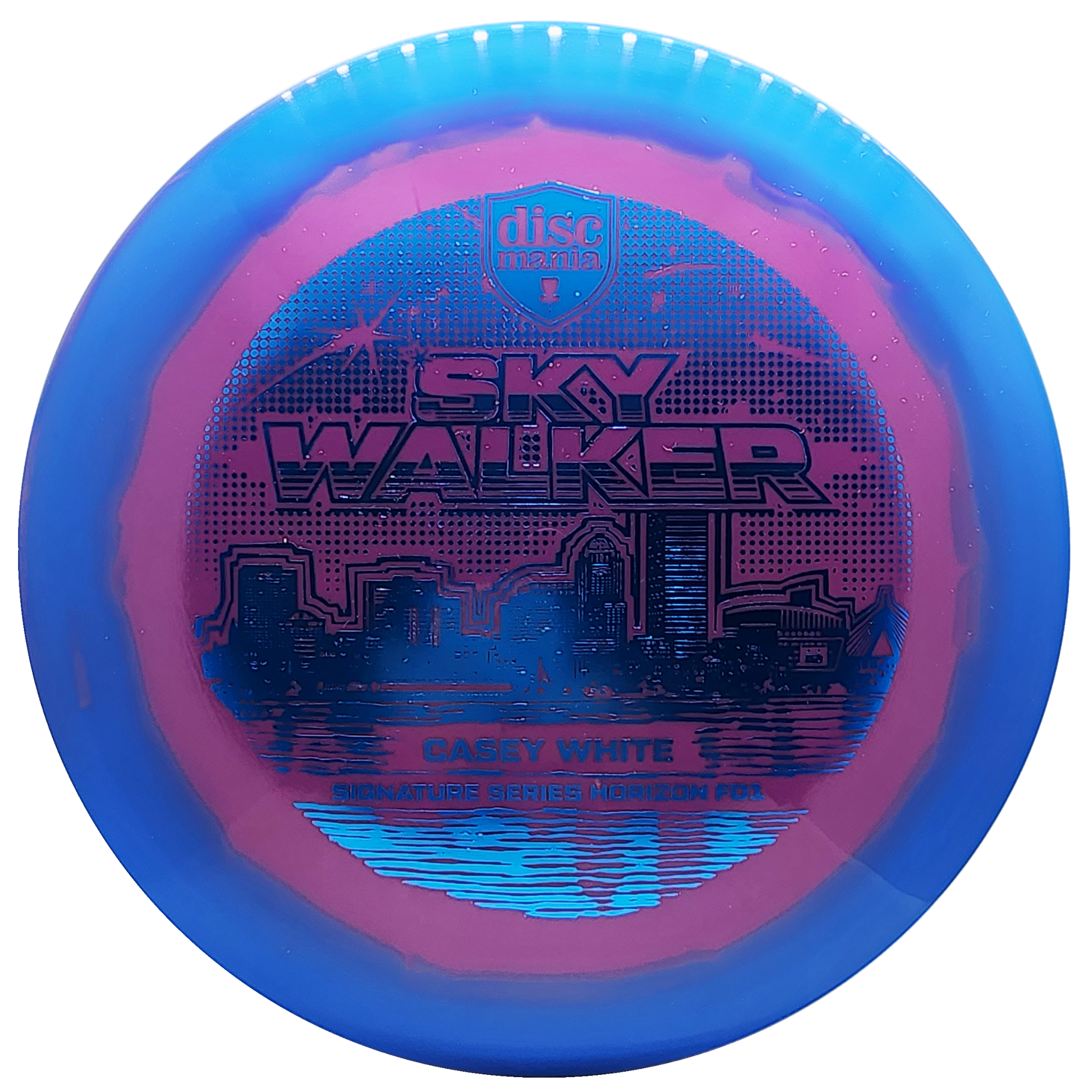 Discmania: Sky Walker - Casey White Signature Series Horizon S-Line FD1 - Purple/Blue/Medium Blue