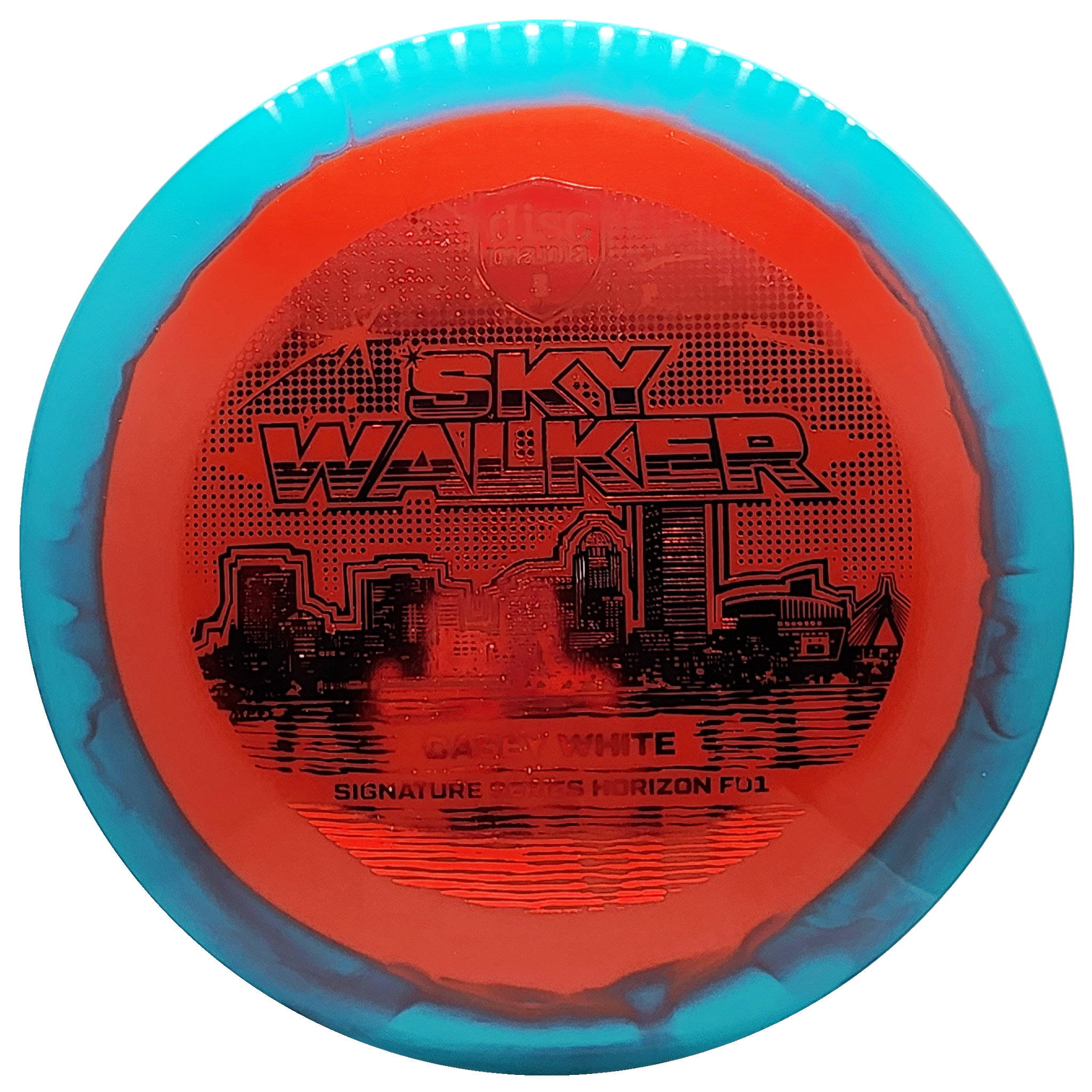 Discmania: Sky Walker - Casey White Signature Series Horizon S-Line FD1 - Red/Turquoise/Red