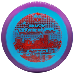 Discmania: Sky Walker - Casey White Signature Series Horizon S-Line FD1 - Turquoise/Purple/Red