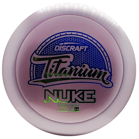 Discraft: Titanium Nuke- Mauve/Blue/Green