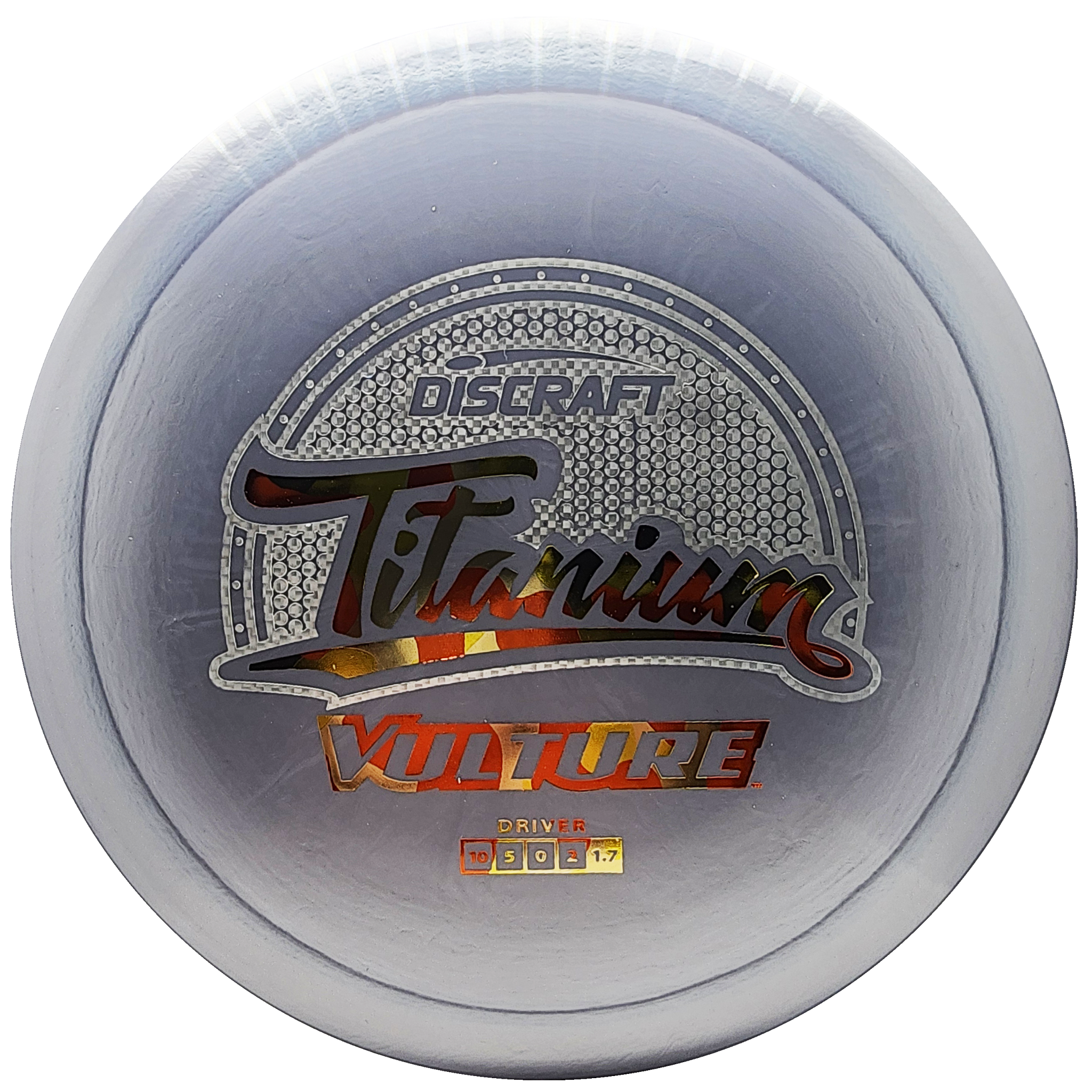 Discraft: Titanium Vulture - Grey/Silver/Orange/Gold