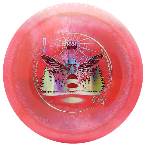 Prodigy: X3 - Caroline Henderson 2023 Signature Series - Air Spectrum Plastic - Hot Pink/Silver/Red