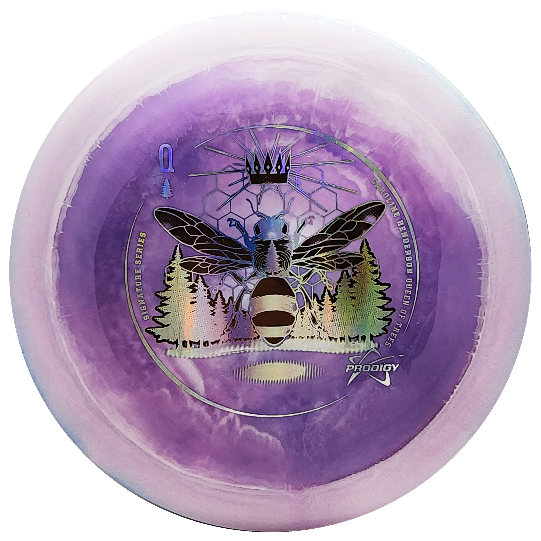 Prodigy: X3 - Caroline Henderson 2023 Signature Series - Air Spectrum Plastic - Light Purple/Purple/Silver/Gold