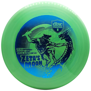 Discmania: Zeta's Moon - Colten Montgomery Signature Series Special Blend S-Line CD1 - Green/Blue