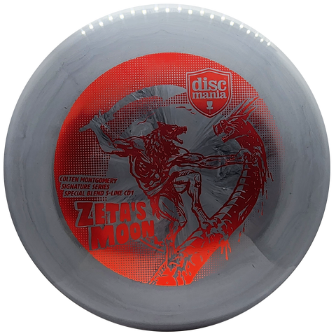 Discmania: Zeta's Moon - Colten Montgomery Signature Series Special Blend S-Line CD1 - Grey/Red