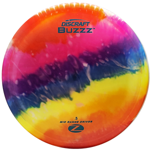 Discraft: Z Line Fly Dye Buzzz - Rainbow/Turquoise