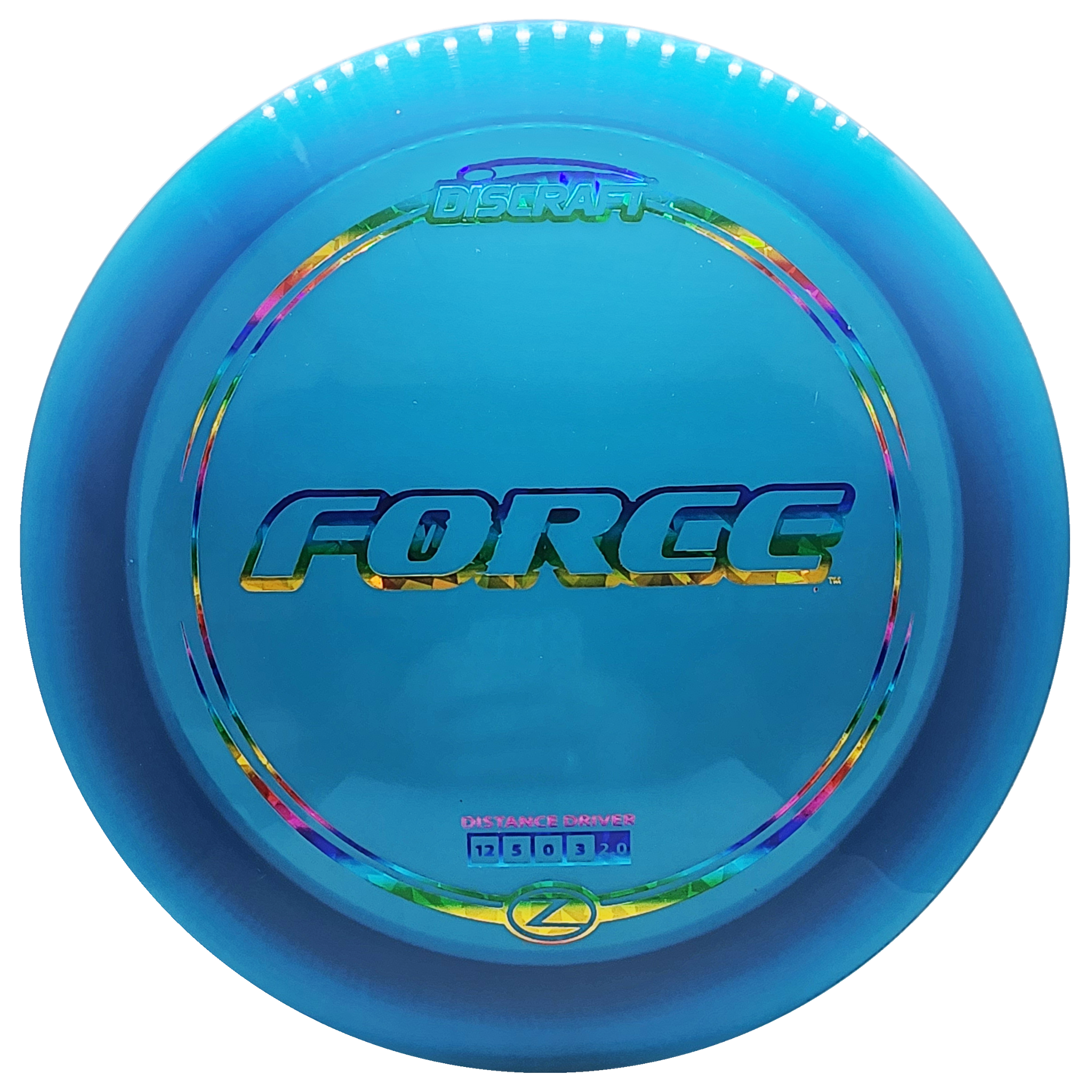 Discraft: Z Line Force - Blue/Rainbow