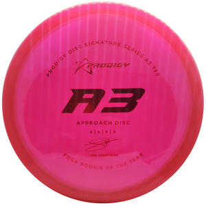 Prodigy: A3 Approach Disc - Luke Humphries 2022 Signature Series - Burgundy/Red