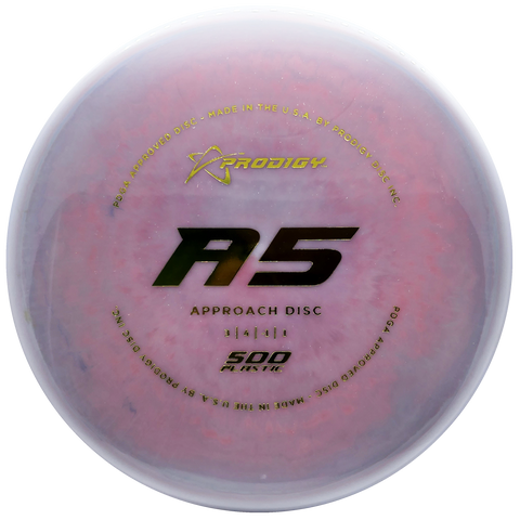 Prodigy: A5 Approach Disc - 500 Plastic - Lavender/Pink/Gold