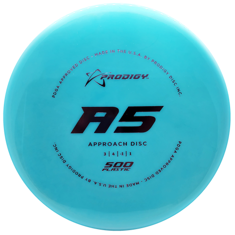 Prodigy: A5 Approach Disc - 500 Plastic - Light Blue/Pink