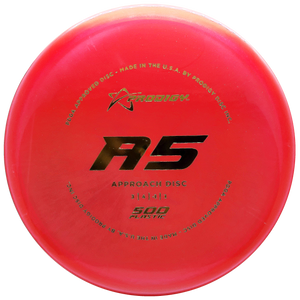 Prodigy: A5 Approach Disc - 500 Plastic - Red/Gold