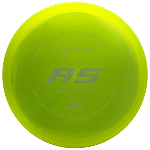 Prodigy: A5 Approach Disc - 750 Plastic - Yellow/White